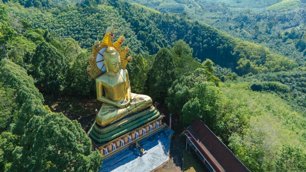 พระพุทธอัฐิมงคลชัยนาคปรก วัดบางเหรียง
